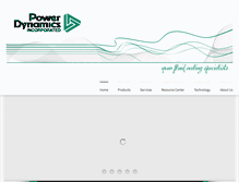Tablet Screenshot of powerdynamicsinc.com